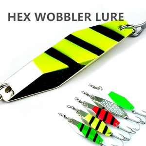 MISTER เหยื่อตก<span class=keywords><strong>ปลา</strong></span>สปินเนอร์ขนาด10G 14G 28G 55G 68G,ตัวหมุน HEX Wobbler ล่อน้ำเหยื่อสปูน<span class=keywords><strong>ปลา</strong></span> - Product Image 2