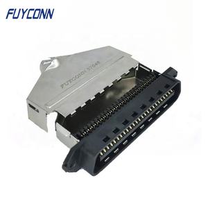 Разъем RJ21 для кабеля 180 градусов, 50 контактов, штекер, обжимной разъем типа IDC, 2,16 мм, 50 контактов, штекер IDC, центральный разъем - Product Image 2