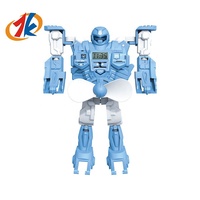 Montre électronique multifonctionnelle DIY en plastique écologique pour enfants, style Ins, nouvelle collection 2024, transformable en robot