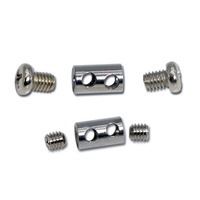 Vente directe d'usine Serrure à fil bidirectionnelle Connecteurs de pince à boucle de câble métallique réglable Kit de Suspension Pince de câble bidirectionnelle