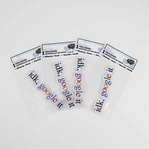 Paquet d'autocollants en vinyle personnalisés pour ordinateur portable, tasse à eau et étui de téléphone. - Product Image 1