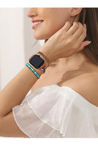 Vente chaude bracelets <span class=keywords><strong>de</strong></span> montre bleu turquoise vintage apple watch <span class=keywords><strong>bracelet</strong></span> accessoires bohème <span class=keywords><strong>bracelet</strong></span> - Product Image 2