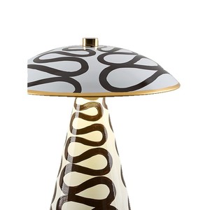 Mushroom Table <b>Lamp</b> Ceramic E27 LED <b>Switch</b> Control Night Light For Living Room Bedroom Study - Product Image 5