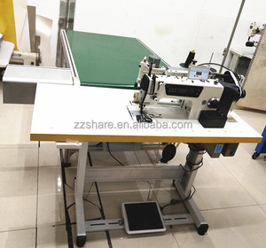 Máquina de coser de puntada ciega vertical Máquina de dobladillo plisado de cortinas semiautomática - Product Image 4