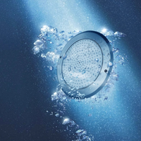Lumière LED ultra-fine pour piscine, lampe encastrée étanche IP68 pour piscines commerciales enterrées
