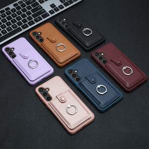 Étui de Téléphone Portefeuille en Cuir à Rabat pour <span class=keywords><strong>Samsung</strong></span> A15 A25 A35 A55 avec Porte-Cartes, Housses pour <span class=keywords><strong>Samsung</strong></span> A14 A24 <span class=keywords><strong>A34</strong></span> A54 - Product Image 6