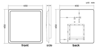 Lecteur RFID UHF JT-9292, antenne intégrée, système économique, lecteur RFID UHF Impinj E710 pour chariot élévateur