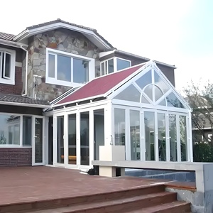 Vente en gros de maison modulaire préfabriquée <span class=keywords><strong>solarium</strong></span> petite maison <span class=keywords><strong>cabine</strong></span> toit en verre pour jardin bureau villas résidentielles extérieures - Product Image 4