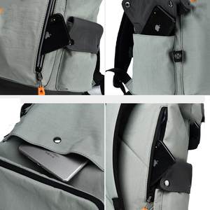 High Quality Custom Men's Travel Laptop <b>Backpack</b> for College School Zipper Polyester Internal Frame Fashionable Style-Wholesale - Product Image 3