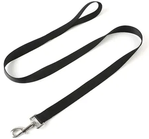Collar de nailon de alta calidad para entrenamiento de mascotas, conjunto de collar duradero de marca privada, correa de perro