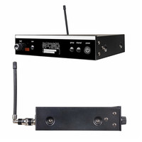 Système de monitoring intra-auriculaire sans fil professionnel 566-590 MHz stéréo pour musiciens de scène et batteurs