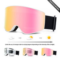 Masques de ski certifiés CE UV400, verres polarisés, double ventilation, fabricant de masques de snowboard OEM, personnalisation