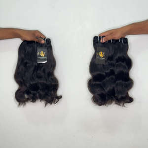 ผมธรรมชาติมัดผมหยักศกแบบอินเดียสำหรับต่อผมบริสุทธิ์ - Product Image 2