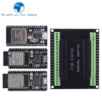 Carte de développement TZT ESP32 ESP-32S NodeMCU-32S MICRO/TYPE-C Module sans fil WiFi + Bluetooth ESP-WROOM-32 carte d'extension IOT