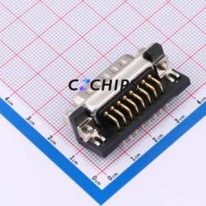 X0315WC2B2 D-Sub/VGA Connector Bent Lead Through Hole Connector Standard D-Sub Male 15P Right Angle Insert - Product Image 2