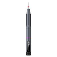 Perceuse à ongles professionnelle portable rechargeable sans balais 18000 tr/min rose, accessoires pour ongles de salon portable