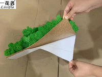 Fertigung Echter Naturmoos-Paneele, Konserviertes Moos und Stabilisierte Blumen für Mooswände zur Dekoration