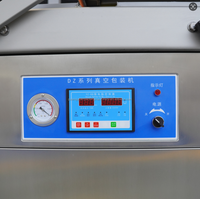 Machine d'emballage sous vide à double chambre à commande intelligente par panneau informatique pour l'emballage de morceaux de pommes de terre à haute protection