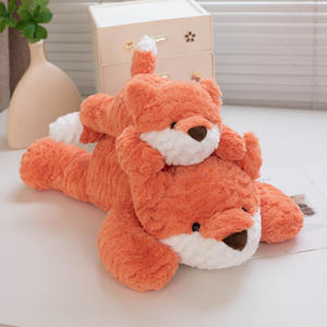 Peluche de Perro Suave y Adorable, Juguete de Peluche de Animal de Dibujos Animados con Orejas Grandes, Muñeco de Peluche para Dormir y Calmar al Bebé, Regalo de Cumpleaños para Niños y Niñas - Product Image 1