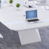Ensemble de meubles de bureau modernes XTHYZ-050 fabriqués en Chine comprenant des chaises de table de réunion en mélamine pour salle de conférence ou bureau