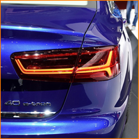 Pour Audi A6 C7 2012 2013 2014 2015, mise à niveau des feux arrière LED, style C7PA 2018, clignotants dynamiques séquentiels, ensemble de feux arrière rouges