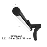 Barre lumineuse pour écran d'ordinateur Xiao Mi noire, température de couleur réglable 2700K-6500K, télécommande sans fil, installation facile, bureau