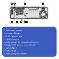 PC de bureau Barebone SFF EliteDesk 800 G6 SFF 10e génération, propre, sans rayures, grade A, testé et fonctionnel
