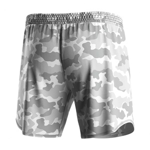 ชุดออกกำลังกายแห้งเร็ว ดีไซน์ฟิตเนส ชุดวอร์มสำหรับฝึกซ้อม ขายส่ง กางเกงกีฬาขาสั้นสำหรับวิ่งและออกกำลังกาย - Product Image 2