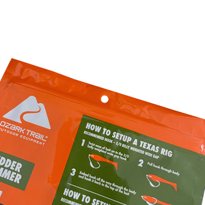 Sac d'emballage en feuille d'aluminium pour leurre de pêche refermable 6x4 pouces sac de matériel de leurres de pêche en plastique dur - Product Image 4