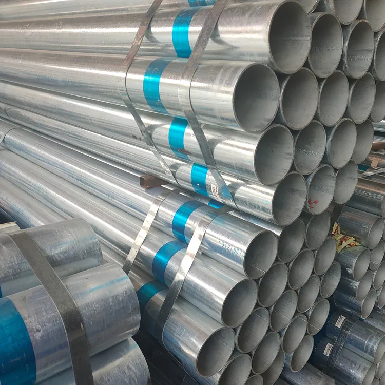 Gi pipe Price 50*3mm 40*3mm 30*3mm Galvanized Round Pipe for Agricultural greenhouses