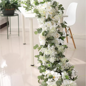 Amazons liste des meilleurs vendeurs bande <span class=keywords><strong>de</strong></span> fleurs fantaisie personnalisée <span class=keywords><strong>de</strong></span> luxe artificielle longue rangée <span class=keywords><strong>de</strong></span> fleurs décoration <span class=keywords><strong>de</strong></span> noël <span class=keywords><strong>chemin</strong></span> <span class=keywords><strong>de</strong></span> fleurs <span class=keywords><strong>de</strong></span> <span class=keywords><strong>Table</strong></span> - Product Image 5