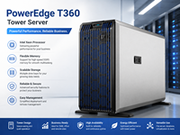 Serveur tour T360 Intel Xeon E-2400 Series Enterprise avec prise en charge de la mémoire DDR5 pour les solutions de centre de données pour petites entreprises