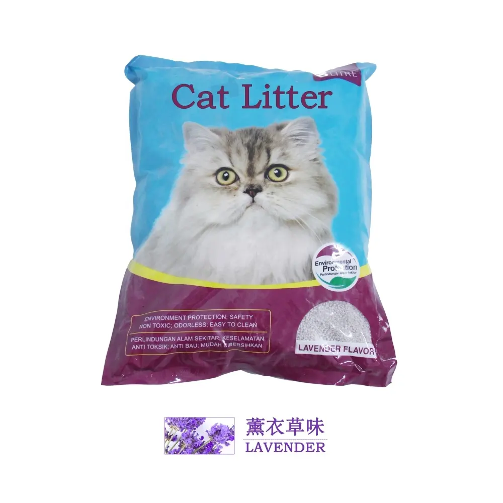 최고의 가격 무료 샘플 천연 벤토나이트 고양이 쓰레기