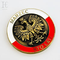 Conception gratuite d'usine Collection de vente chaude 3d Metal craft double hard coin custom blank challenge coin