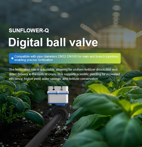 Boule d'eau intelligente à énergie solaire 4G LoRaWAN, contrôleur d'irrigation sans fil pour ferme agricole - Product Image 5