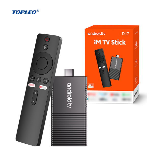 Topleo Free Shipping Android Tv Stick Smart Tv Box Android 14 4k Tv Stick