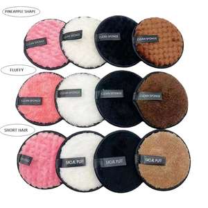 Coussinets démaquillants réutilisables en microfibre, prix de vente complet meilleure vente - Product Image 5