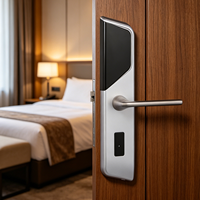 Cerradura Inteligente para Hotel con Tarjeta RFID, Cerradura Electrónica Resistente al Agua con Material de Acero Inoxidable SS304