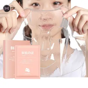 Per Box Replenish Collagen Smooth Skin Supple Hydrated Moisture Nourishes Brightens Skin Repair Crystal Facial Mask