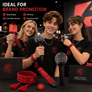 Set di Braccialetti e Portachiavi con Ricamo Rosso Ispirato ai Bangtan Boys, Accessori per Fan K-pop per Concerti, Uso Quotidiano e Regali - Product Image 2