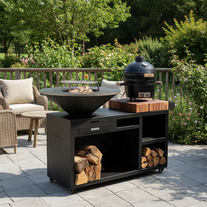 Brasero et Grill BBQ d'Extérieur en Promotion, Style « Old Country », avec Four - Product Image 1