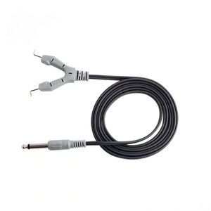 Cordon de connexion professionnel pour <span class=keywords><strong>machine</strong></span> <span class=keywords><strong>à</strong></span> <span class=keywords><strong>tatouer</strong></span> rotative <span class=keywords><strong>à</strong></span> bobine, câble d'alimentation flexible en silicone RCA DC pour studio d'artiste - Product Image 4
