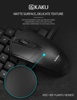 Kaku marque HOT Bulk pas cher USB filaire souris pour ordinateur de bureau travail