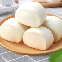 Quick-Frozen Stuffed Bun Premade Snack Frozen Instant Chinese Bread Mantou Bollos Al Vapor Steamed Buns Chinese Staple Food