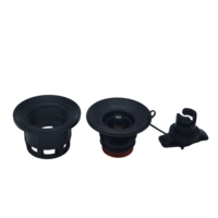 Valve de gonflage de sécurité en PVC durable pour bateau pneumatique, remplacement pour usage en rafting, surf et bateaux en caoutchouc 15 PSI
