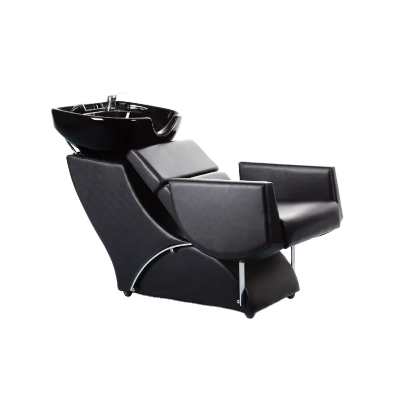 Высококачественная раковина и стул для раковины, салонные станции для шампуня, парикмахерские кресла для шампуня