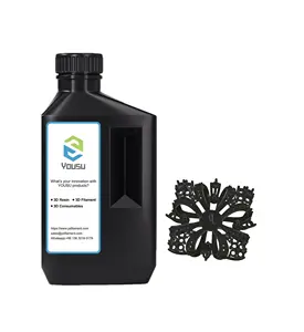 YOUSU Black Castable 3d Printer Resin For Jewelry Casting High Wax Ring 3d Resin