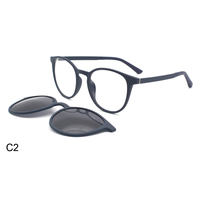 Lunettes de soleil de luxe haut de gamme à monture intégrale en Ultem avec clip, verres polarisés TAC, protection UV400, légères et durables