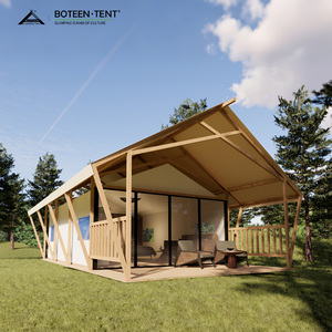 Tenda Glamping da esterno in legno per Glamping di lusso Safari deserto Hotel Resort <span class=keywords><strong>casa</strong></span> tende - Product Image 3