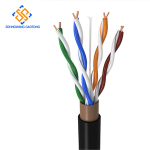 Câble Ethernet Cat5e UTP en cuivre massif, câble réseau LAN en PVC pour CCTV, <span class=keywords><strong>routeur</strong></span>, câblage structuré, OEM, faible MOQ, livraison rapide - Product Image 1